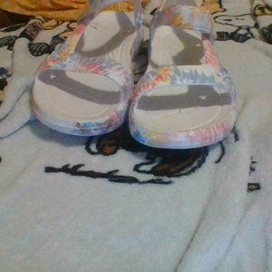 Rainbow summer sandals